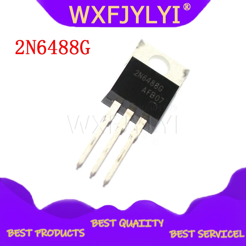 5pcs/lot 2N6488G 2N6488 TO-220 new original