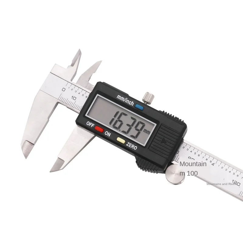 Quality 0-150MM Industrial High Precision Electronic Digital Vernier Caliper Stainless steel Carpentry measuring tools with LCD