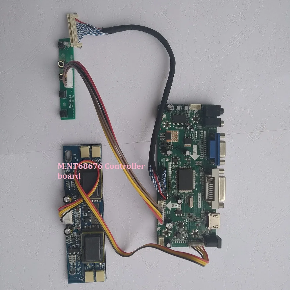 

kit for LTM170EH-L05 VGA DVI 1280X1024 Screen Panel 17" LVDS 4 lamps Controller board 30pin HDMI Driver M.NT68676 DIY