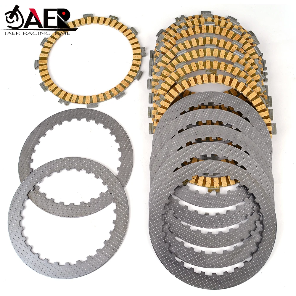 Clutch Friction Disc Plates for Honda CRF450X 2005-2017 CRF450 XRL 2014-2016 CRF450R 2002-2003 CRF450R R6 R7 R8 2006-2008