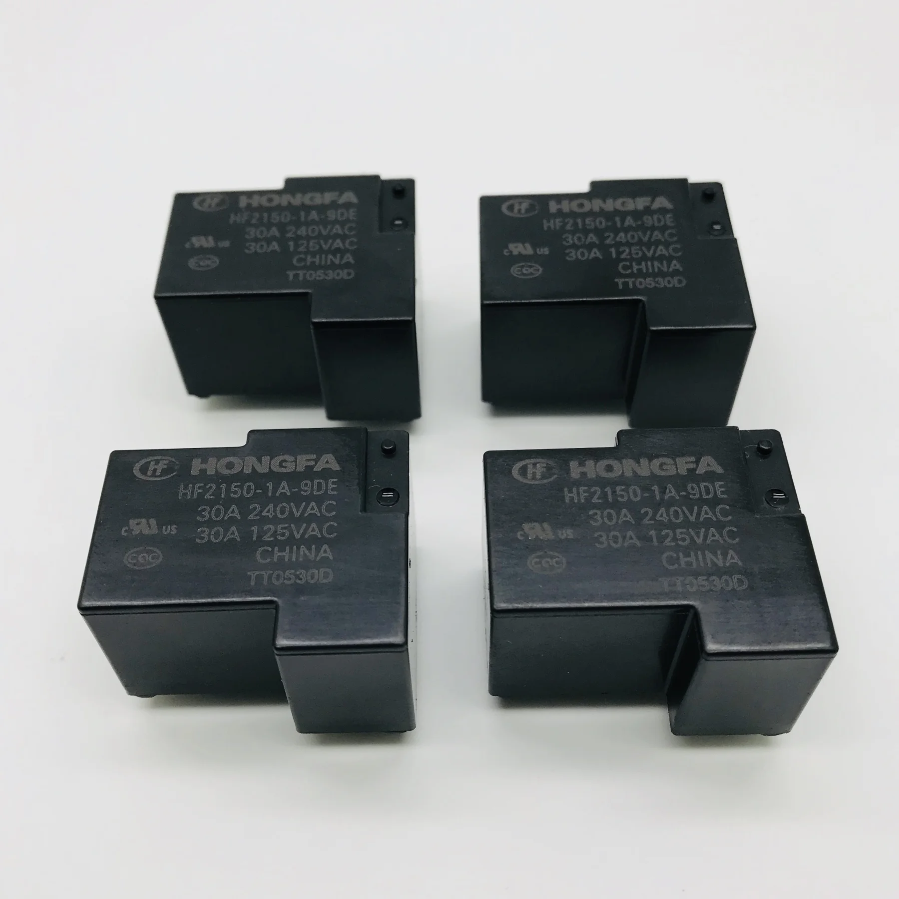 

HF2150-1A-5/9/12/18/24DE 30A240VAC 5V9V12V18V24V relays