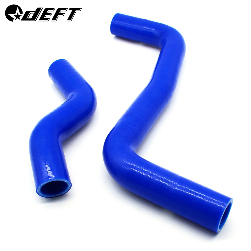 DEFT Silicone Radiator Hose Kit For Toyota Corolla Levin Sprinter BZ AE101G AE111 4A-GE 20V 95-00 Gradiator hose 2PCS Red Blue