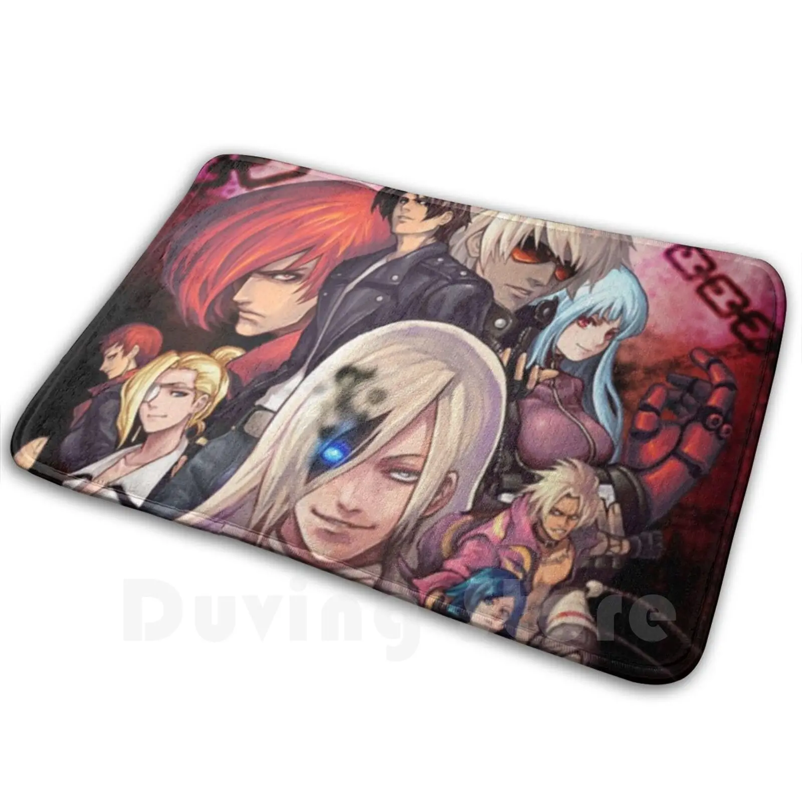 King Of Fighters Characters Kula Diamond Iori Yagami Kyo Kusanagi Ash Crimson Saiki Vice Mature Elizabeth Kof Xii Print