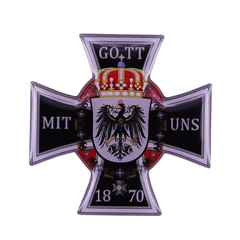 

Royal Standard of the King of Prussia Enamel Pin God with us