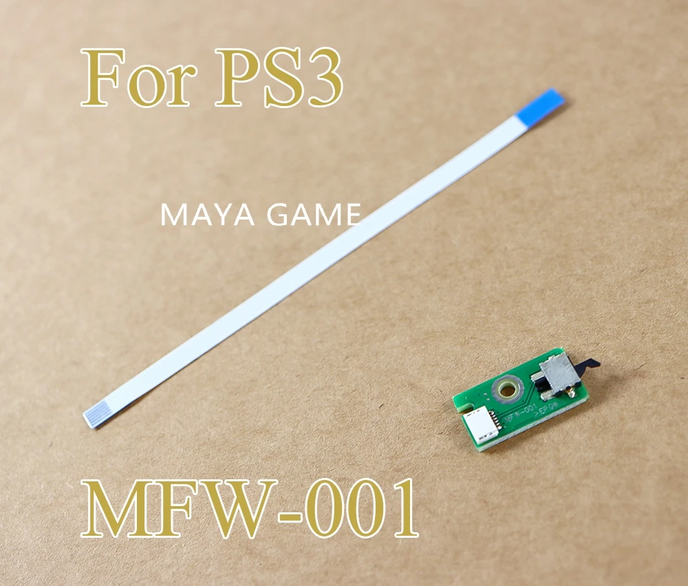 

20sets/lot Replacement MFW-001 Eject Switch Board PBC Card with switch cable For PS3 Super Slim CECH-4000 4001 40xx OCGAME