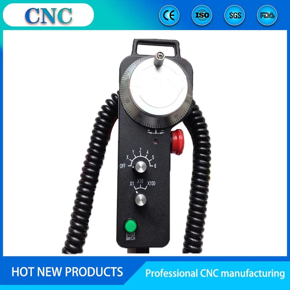 

The new emergency stop electronic handwheel MPG is suitable for FANUC Mitsubishi Baoyuan Weihong Siemens PLC