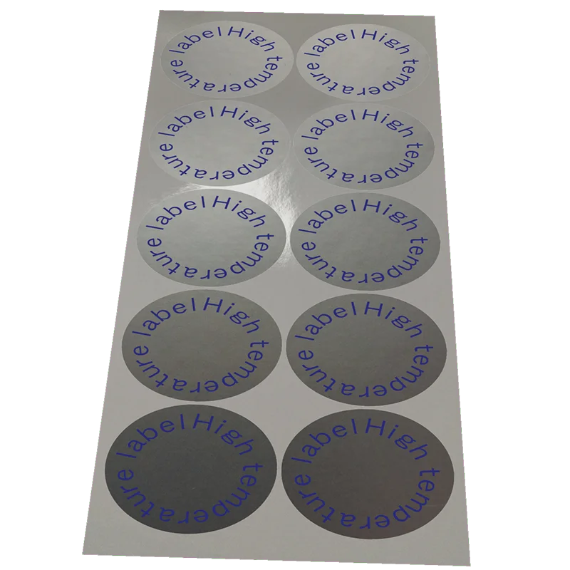 New style Fashion High Temperature Resistant Sticker Printing