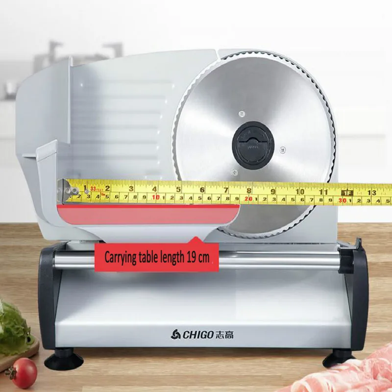 가정용 슬라이서 고기 슬라이서 전기 야채 커터, 소형 양고기 롤 비프 토스트 빵 과일 고기 기계