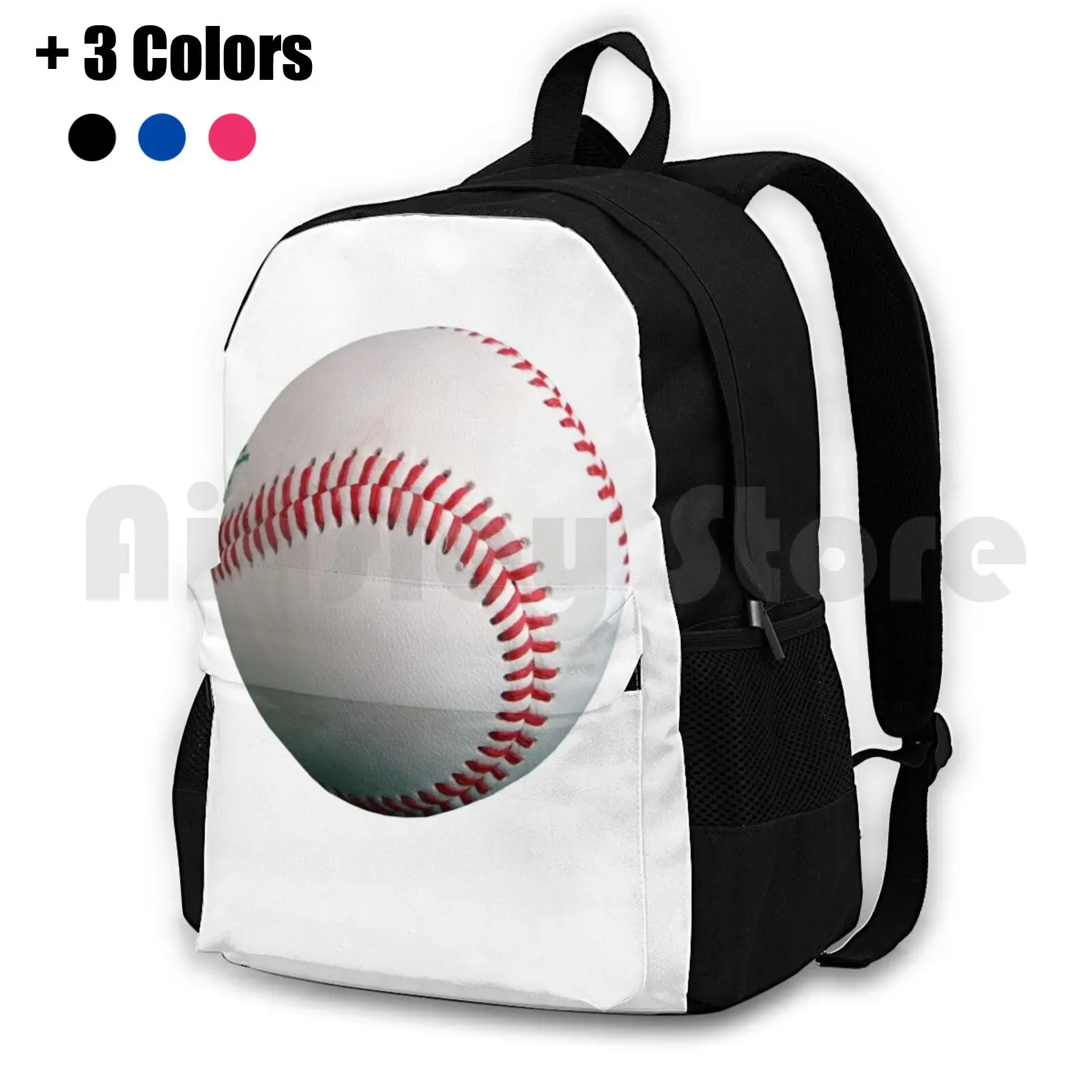 Baseball Outdoor Hiking Backpack Waterproof Camping Travel Baseball Team Sports Mancave Garage High School 4x4 Pitcher Base