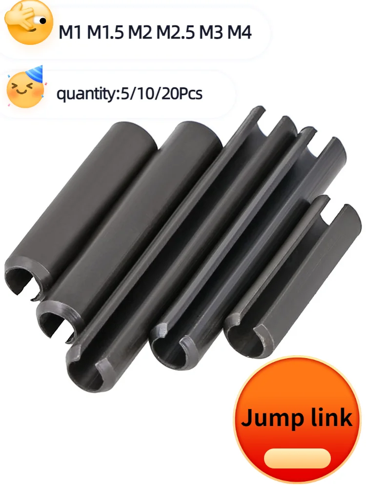 10-100pcs M1 --M4 M5 M6 M7 Spring R Type Cotter Pin Retaining Clips Wave R-shaped Pin Clamp Hair Tractor Pin for Car