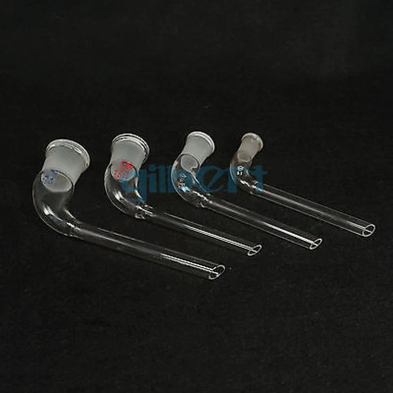 14/23 19/26 24/29 29/32 Joint Distilling glass adapter 105 Degree Bend Laboratory Glassware Part