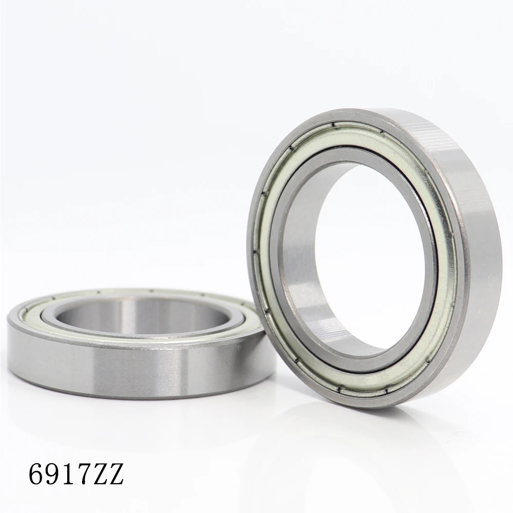 6917ZZ ABEC-1 2PCS 85x120x18 MM Metric Thin Section Bearings 61917ZZ 6917ZZ