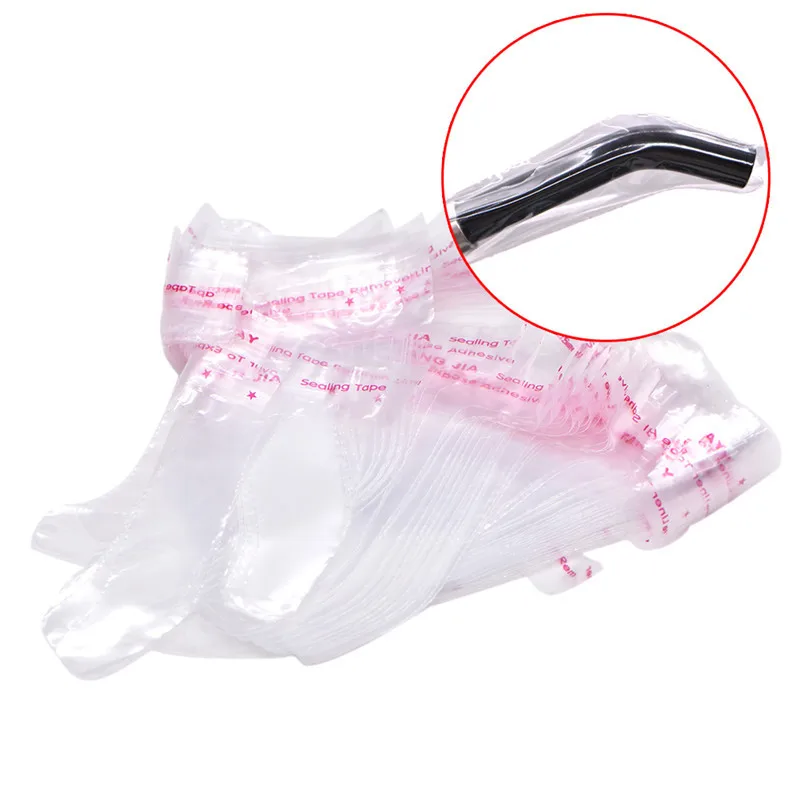 200pcs Dental Curing Light Guide Sleeves Disposable protective sheath LED Light Head Sleeve Plastic Covers Dentist materials