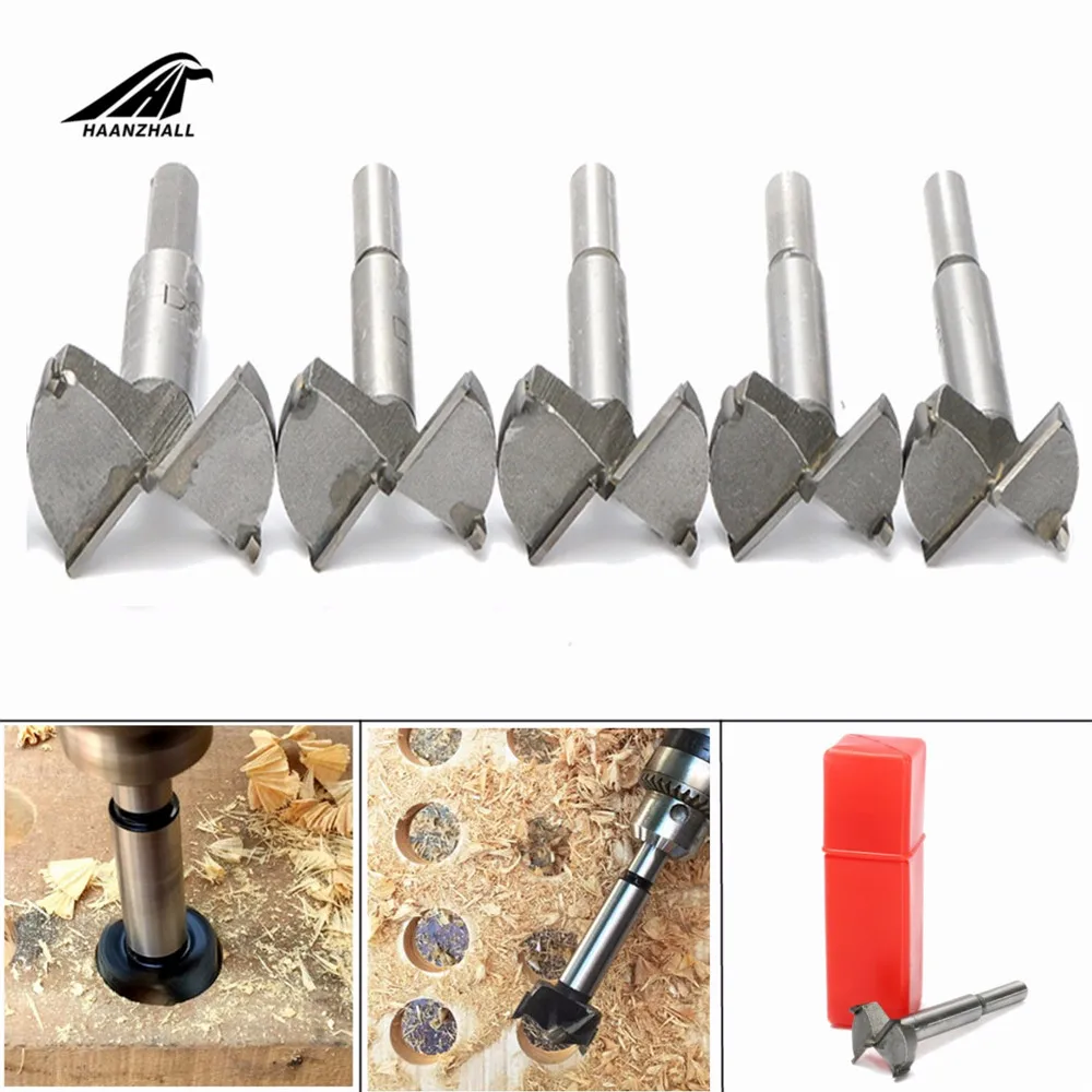 16pcs/Set Core Drill Bits Professional Forstner Woodworking Hole Saw Wood Cutter For Rotary Tools 15-35mm  tools drill