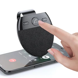 Wireless Car Speakers Handsfree Car Kit Hands-free Bluetooth Multipoint Speakerphone Sun Visor Blue-tooth Car Accessories