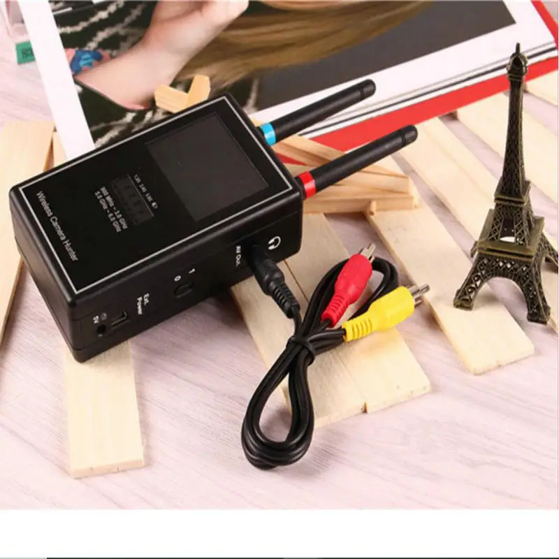 Full band 1.2 GHz - 2.4 GHz - 5.8 GHz Wireless Camera Hunter / Wireless Camera Sweeper / Hidden Camera Detector Free Shipping