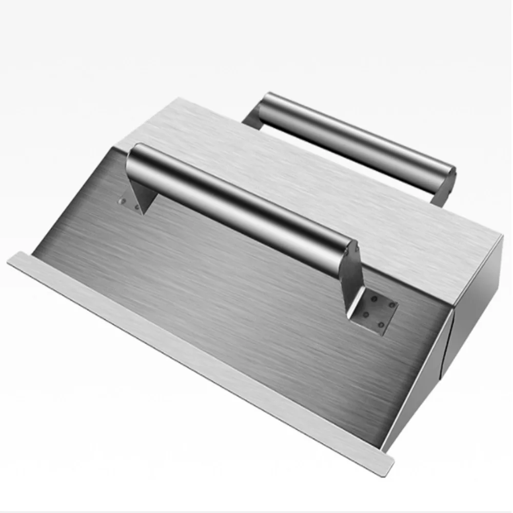 Outil de plâtrage mural en acier inoxydable, truelle de béton, raclage de la poussière, outils de mur de poudre, outils de brique