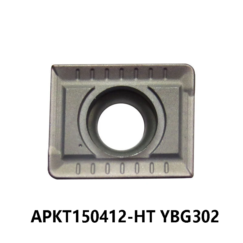 Fresa originale APKT150412-HT YBG302 APKT 150412 (t1504 inserti in metallo duro tornio utensili per tornitura CNC