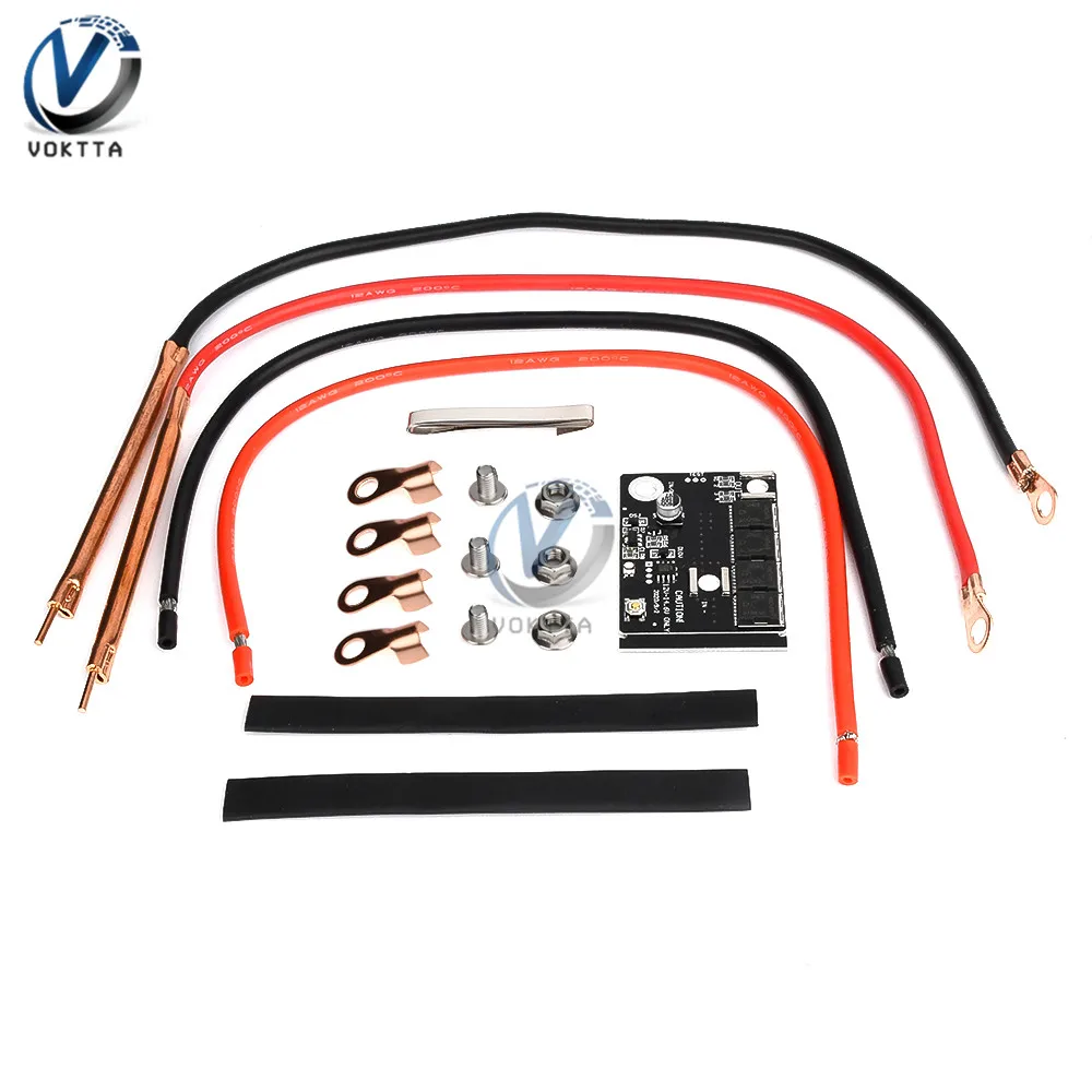 DC 12V 90-150A 스폿 용접기 마더보드, 제 3 기어 자동 트리거 스폿 용접기 펜, PCB 회로 기판, 표시등 포함, DIY