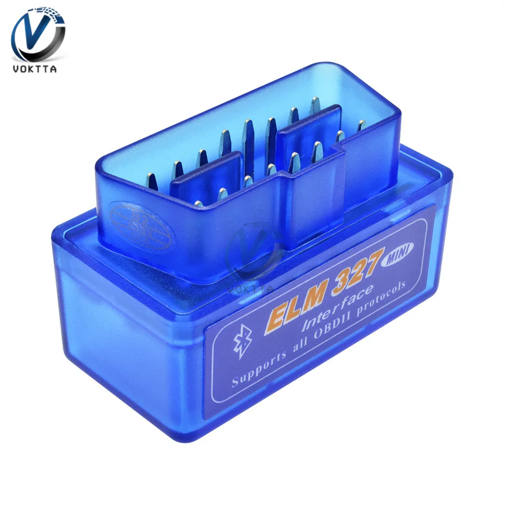 Mini ELM327 V2.1 OBD-II OBD2 Bluetooth Diagnostic Car Auto Interface Scanner Code Reader Scan Diagnostic Tool for Android