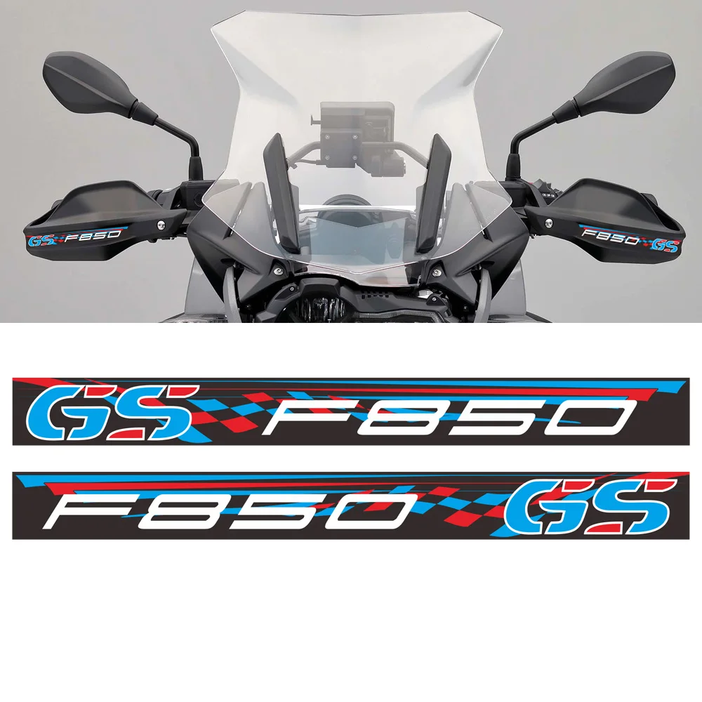 Handguard  Decal Stickers For BMW F850GS F850 F 850 GSA ADV GS Wind Deflector Shield Protectors Guard Hand Handlebar Handle Bar