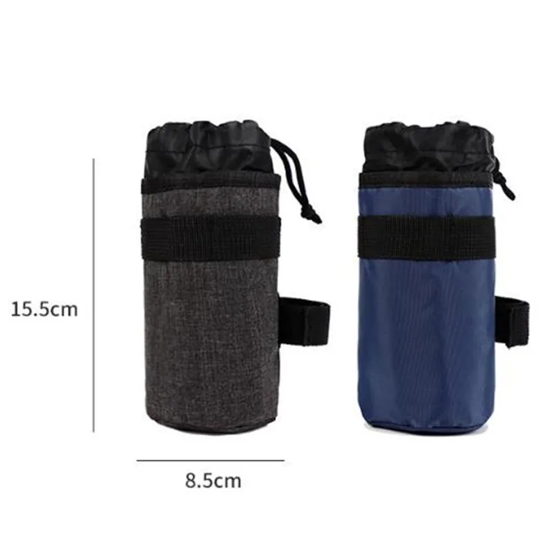 New 750ml Bicycle Handlebar Thermal insulation Bag Storage Water Bottle Food Snack for Bicycles Wheelchair Balance Bike Stroller