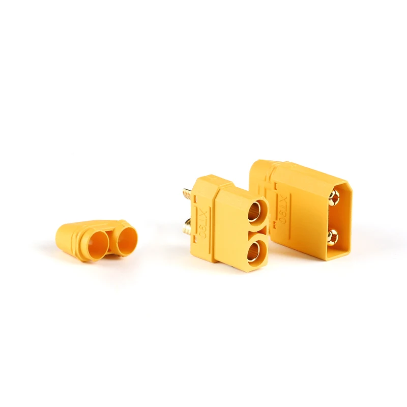 10PCS Amass XT90H Bullet Connector XT90 with Cover Plug Male Female Gold Plated Banana Plug for RC Lipo Battery ESC Charger