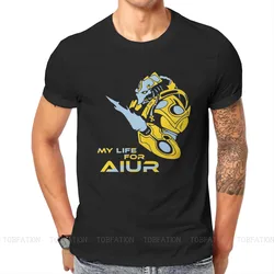StarCraft Game My Life for Aiur T Shirt Vintage Grunge High Quality Tshirt Loose Crewneck Streetwear