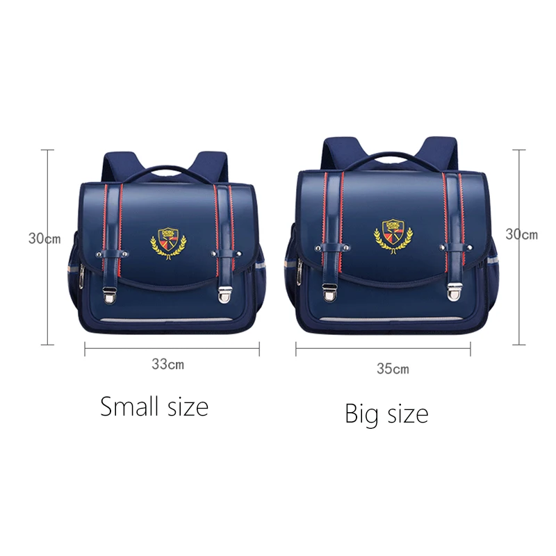 POOLOOS Large Capacity New Design School Bag Leather Waterproof Backpack For Boys Girls Back To School Season Toddle Mochila