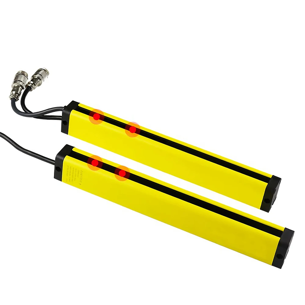 GM-14-20J Safety Light Curtain 14 Points 20mm Pitch 260mm Protection Height Relay Output