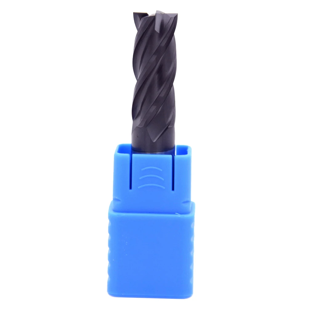 MZG 1PC HRC50 4 Flute 75L 4mm 6mm 8mm Cutting Alloy Carbide Tungsten Steel Milling Cutter