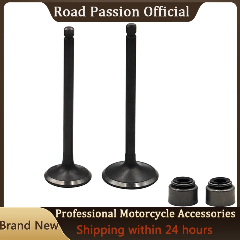 Road Passion 1 Pair Motorcycle Engine Parts Valve Stem For YAMAHA TTR230 TTR225 XT250 AG200 YP250 Majesty YP250R YFB250 YFM250