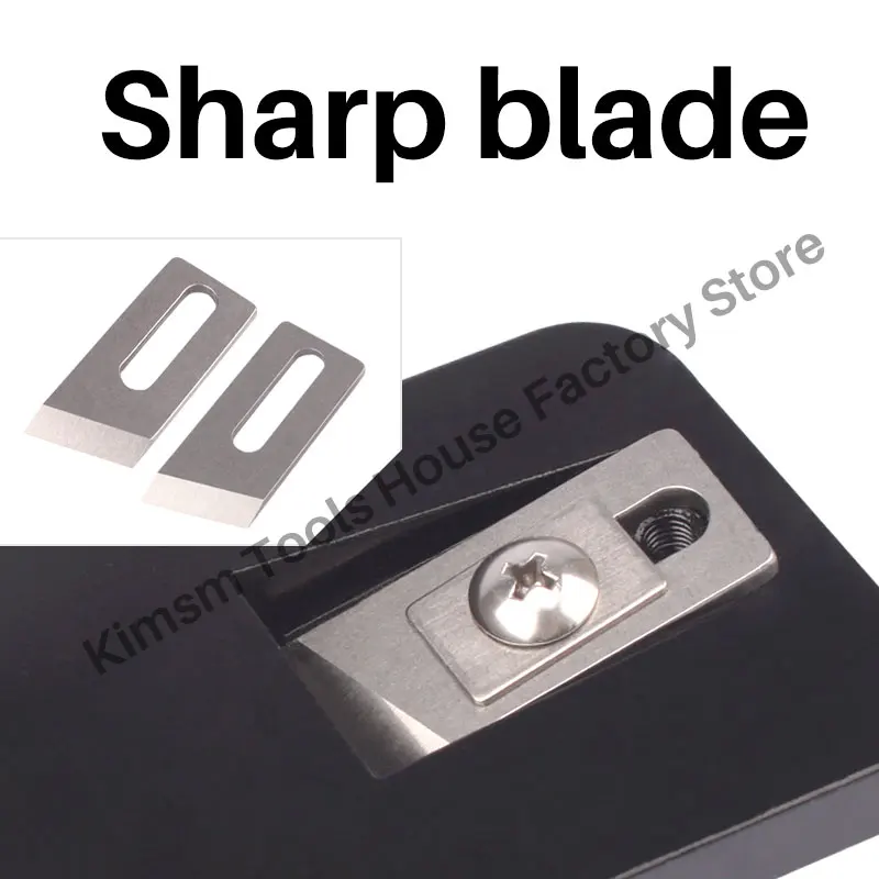 คู่มือ Planer อลูมิเนียม Trimmer สำหรับงานไม้ไม้ขอบแถบเครื่องหางด้วยมือตัดกับใบมีด Mini Hand Tool