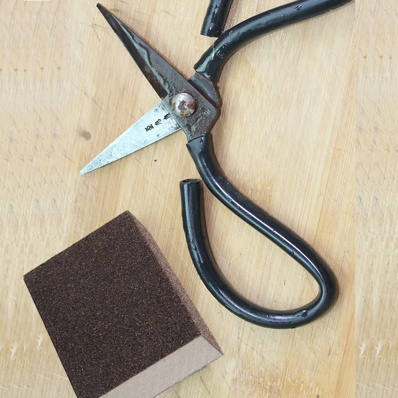 หยาบปานกลาง Fine Grit Abrasive Block สำหรับงานไม้ขัดขัดฟองน้ำทรายเครื่องมือห้องครัวคราบน้ำมันสนิมทำความสะอาดกระดาษทราย