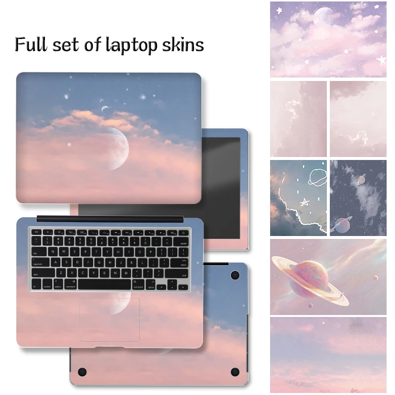 

Universal Laptop Skins Sticker Cover Notebook Skins Vinyl Stickers 13.3"14"15.6"17.3" Decal for Macbook M1/Lenovo/Asus/Hp/Acer