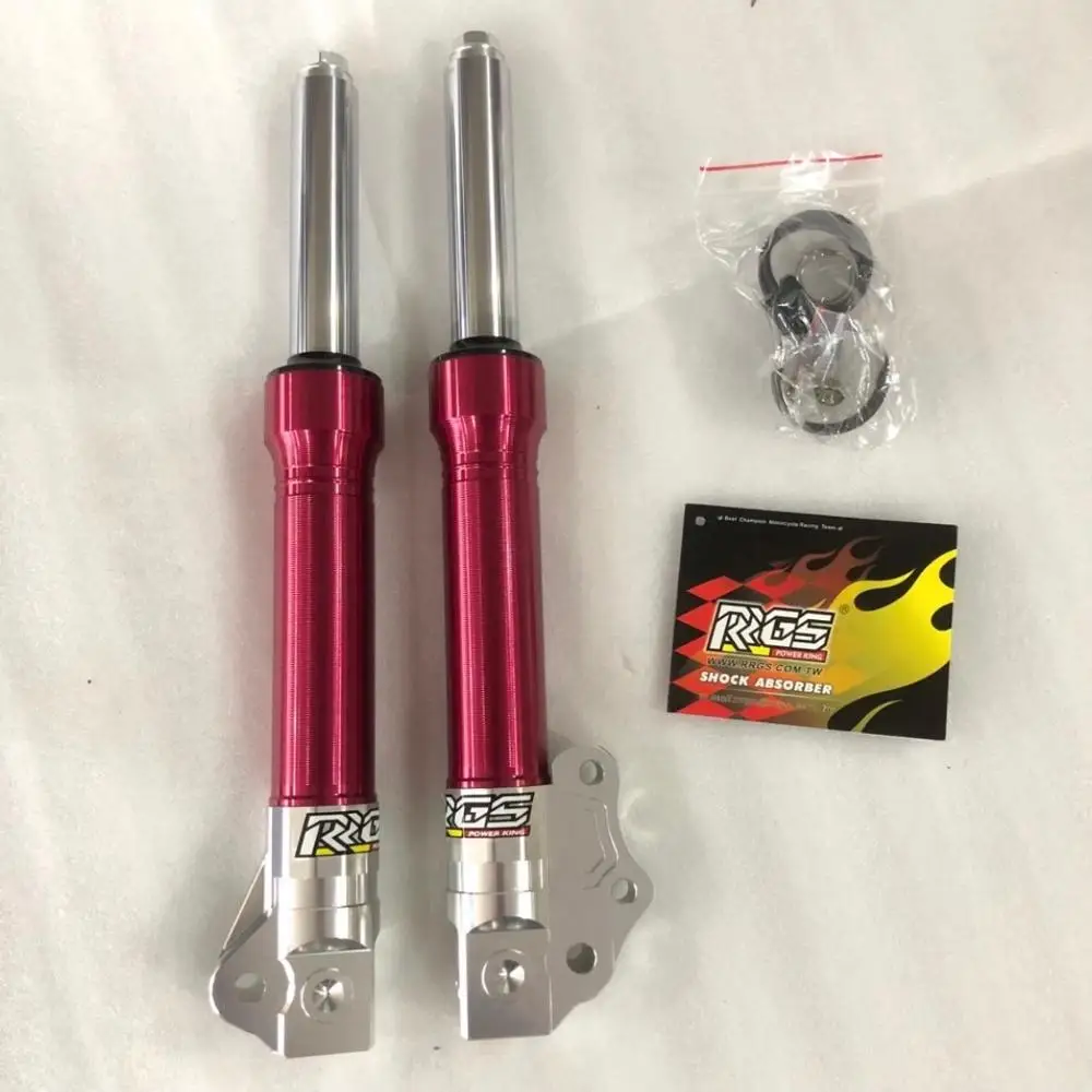 JISO Front Forks For JOG50 JOG90 340mm RRGS Racing Perfomance BWSP Parts Modified Shock Absorbers