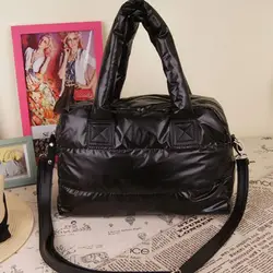 2022 New Winter Designer borsa a tracolla donna Casual spazio balla piuma imbottita messaggero spazio cotone borsa a tracolla calda