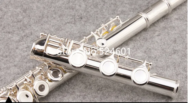 Brand Flute instrument 471 211 271 312 411 Multiple model Silver 16 17 Hole open or closed holes High Quality with Case