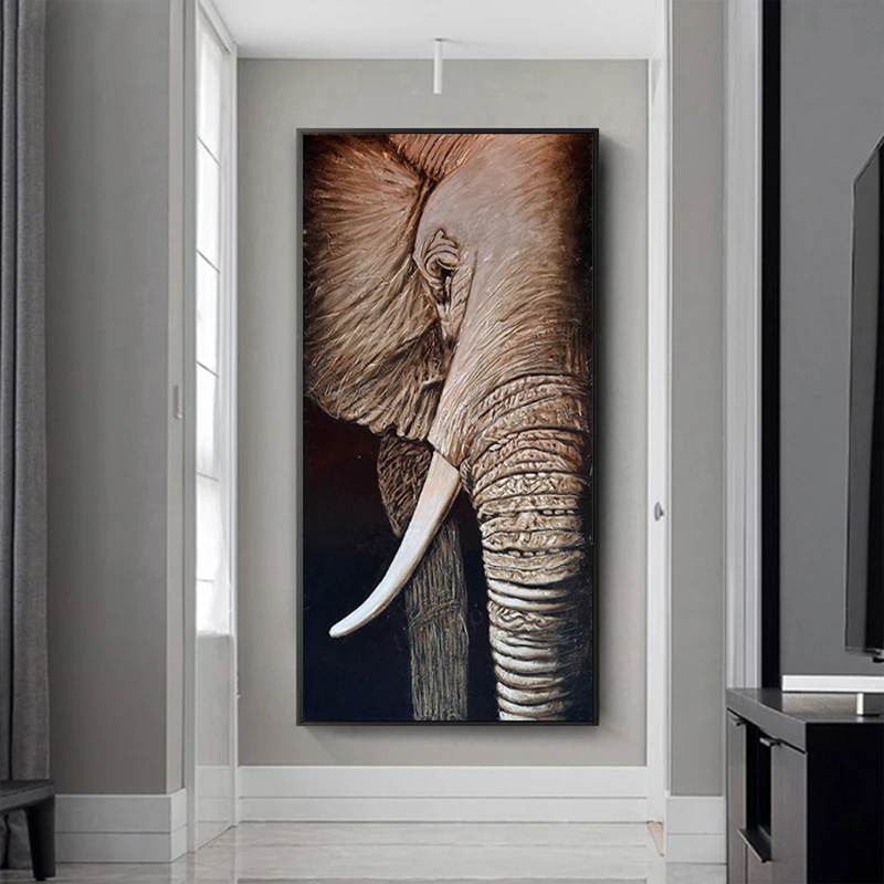 

Animal elephant 5d Diy Diamond Painting Full Square Round drill Diamond Embroidery Mosaic home decoration drop shippingZP-3730