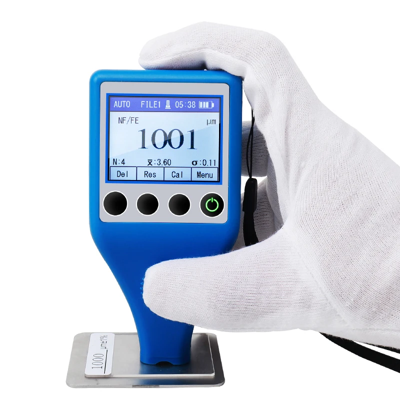 

Digital Coating Thickness Gauge with Measuring Range 0 to 1500μm Substrate FE/NFE Base