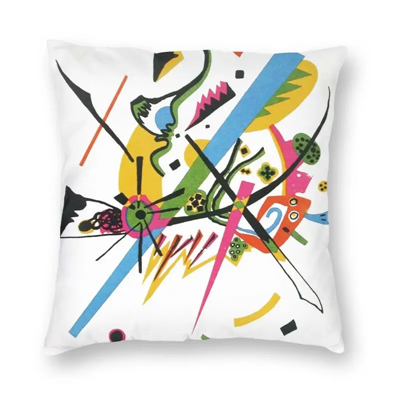 Small Worlds I 1922 Wassily Kandinsky Cushion Cover Pablo Picasso Floor Pillow Case for Living Room Cool Pillowcase Decoration