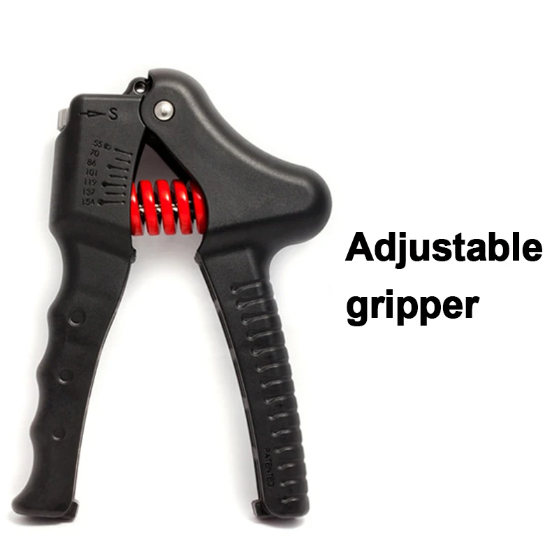 Adjustable 25~70KG Grip Stainless Steel Grip Compression Spring Grip Stainless Steel Nut Black Grip 262G