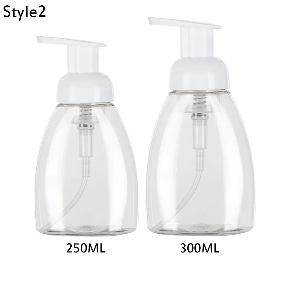 1pcs New Shampoo Shower Gel Hand Sanitizer Liquid Clear Foaming Bottle Soap Dispenser Pump Container