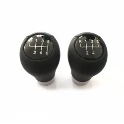 5 Speed 6 Gear Manual MT Gear Knob Shift Knob With Leather Boot For BMW F10 F20 F30 F31 E30 E36 E46 Car Styling