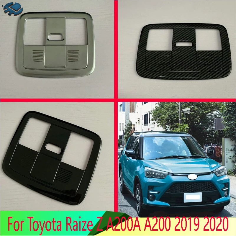 For Toyota Raize Z A200A A200 2019 2020 Car Accessories ABS Chrome Interior Lights Reading Lights Trim Cover