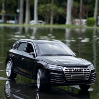 1:32 AUDI Q5 SUV Alloy Car Model Diecast & Toy Vehicles Metal Toy Car Model High Simulation Sound Light Collection Kids Toy Gift