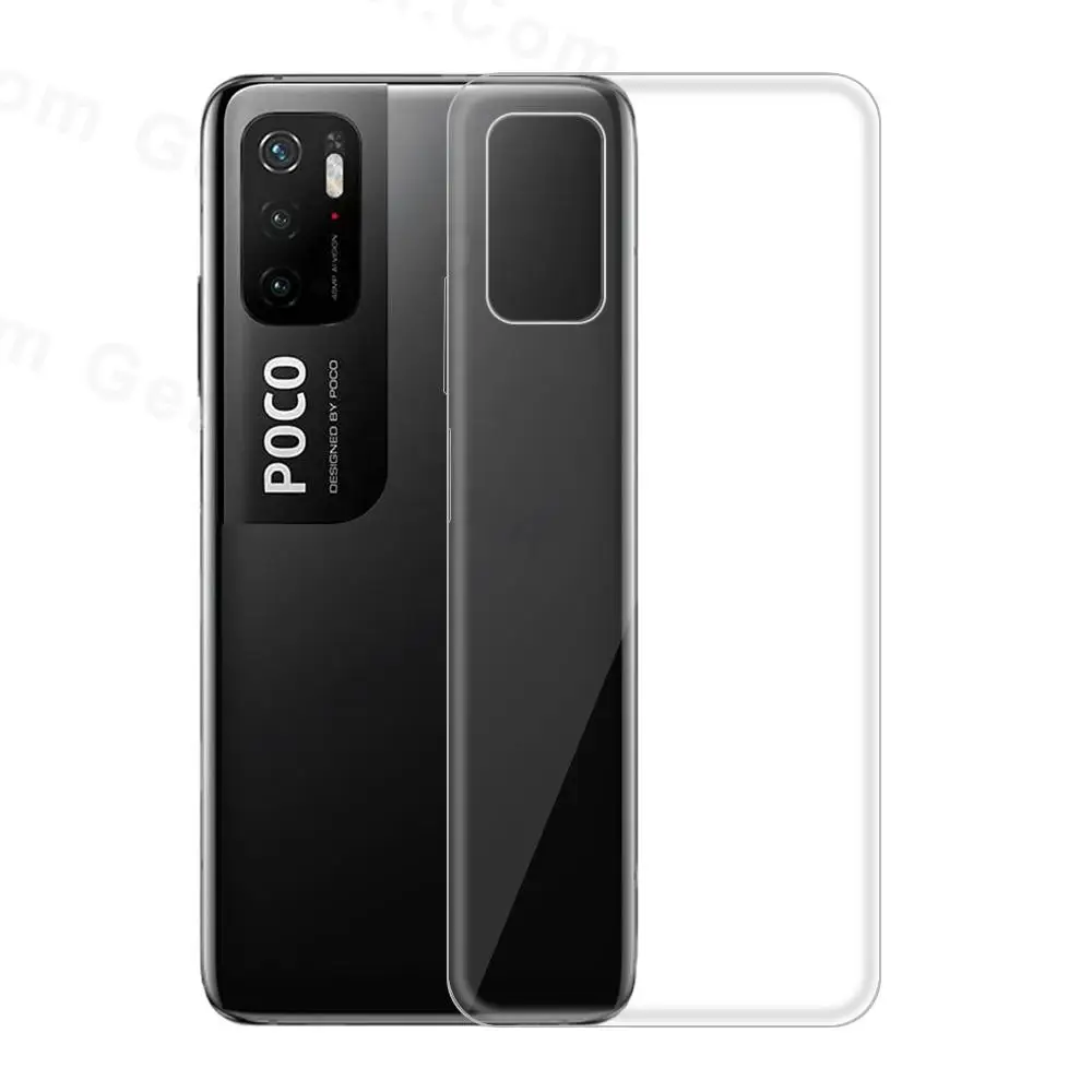 Ultra Thin Clear Case For Xiaomi Poco M4 Pro X5 F5 Pro 5G Silicone Soft TPU Cover For Xiaomi Poco M3 Pro X3 NFC F3 Case Shell