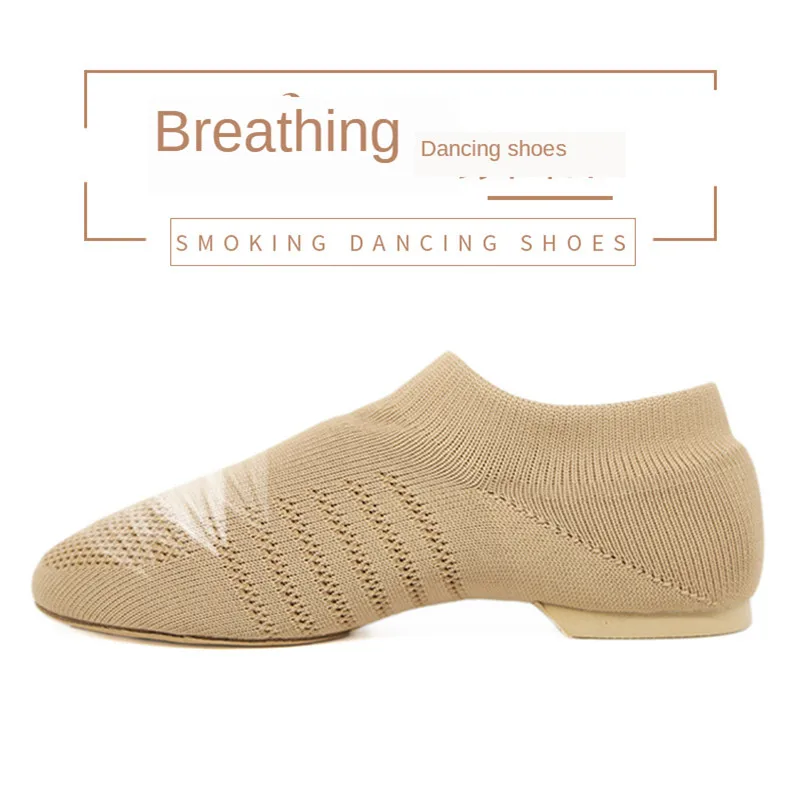 Mesh Cloth Dance Soft Jazz Shoes Dancing Modern Footwear Belly Contemporary Gym Indoor Ballet Leisure Sports Women Child Adult