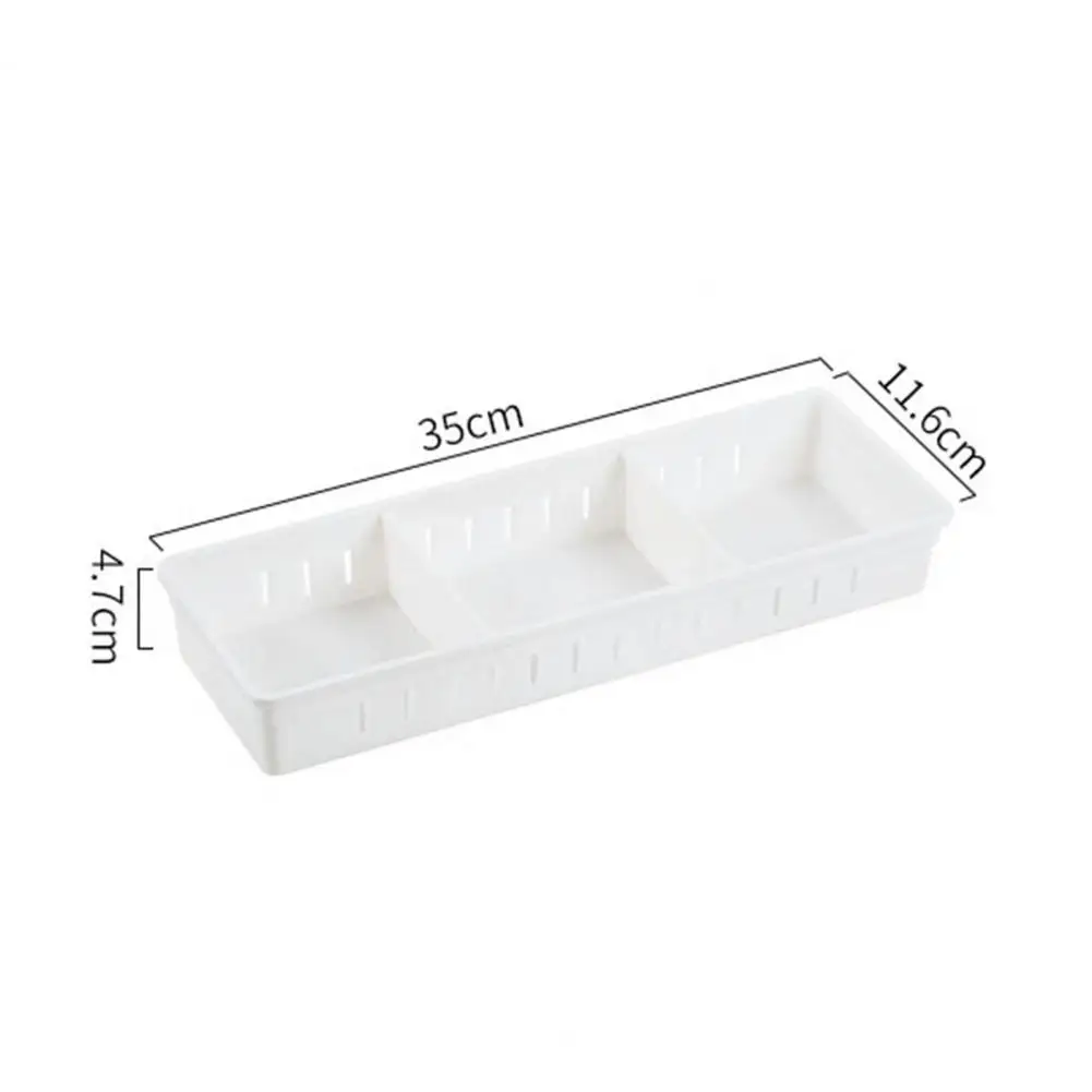 Drawer Organizer Home Cosmetic Jewelry Container Dividers Office Tool Storage Box Combinable Plastic Tray Household for Bathroom