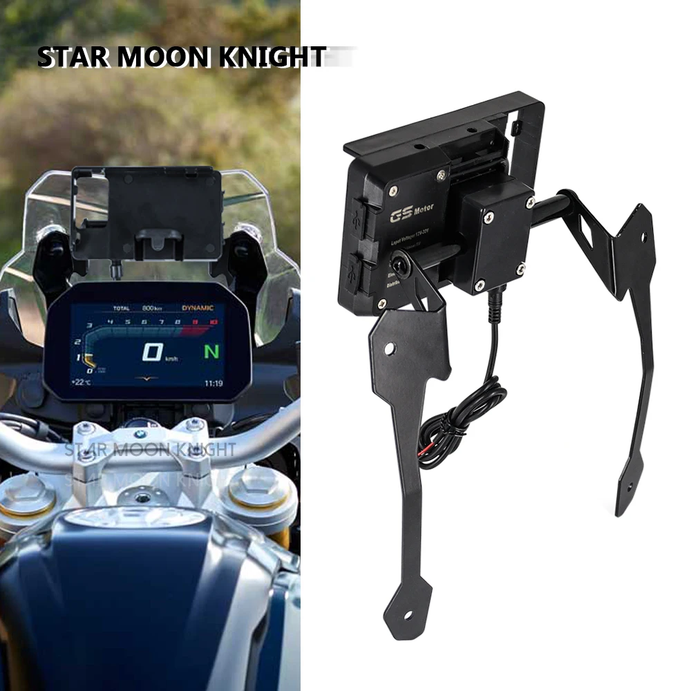 

For BMW F850GS ADV F 850 GS Adventure F850GS Motorcycle windshield Stand Holder Phone Mobile Phone GPS Navigation Plate Bracket